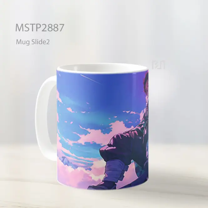 Tanjiro Demon Slayer Tatapan Langit Mug MSTP2887 - All-side / Desain