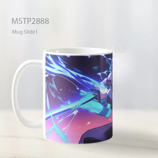 Tanjiro Demon Slayer Water Fire Attack Mug MSTP2888 - All-side / Desain