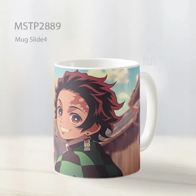 Tanjiro Dengan Senyum Cerah Mug MSTP2889