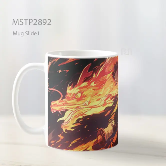 Tanjiro Hinokami Kagura Anime Mug MSTP2892 - All-side / Desain