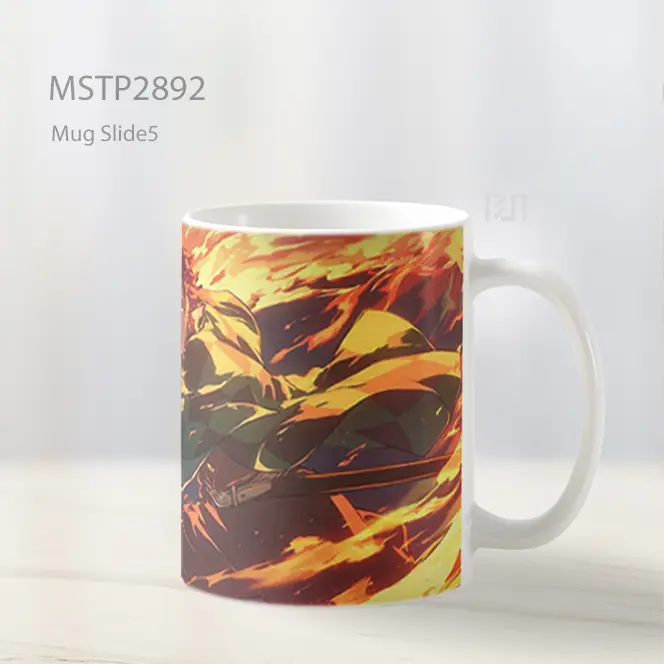 Tanjiro Hinokami Kagura Anime Mug MSTP2892 - All-side / Desain