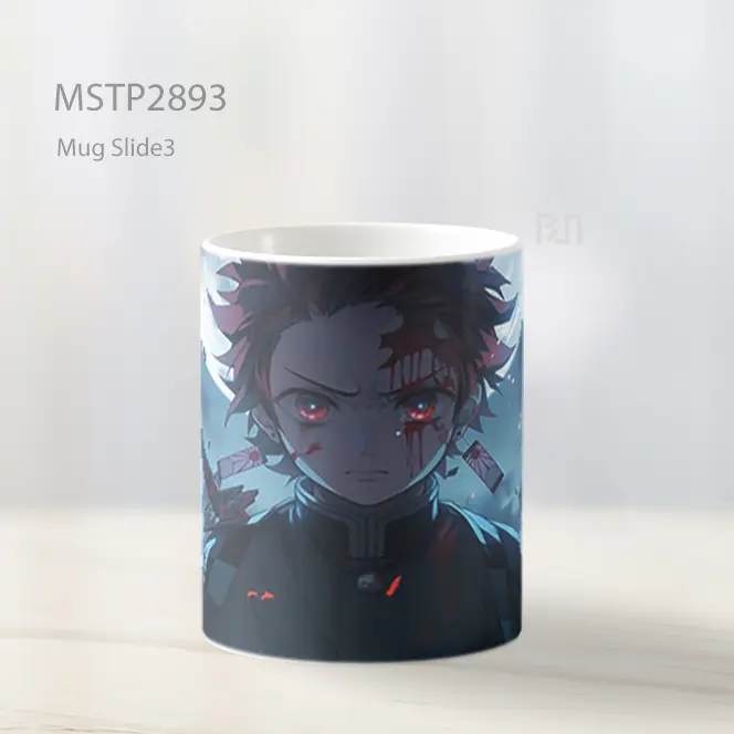 Tanjiro Intens Bulan Mug MSTP2893 - All-side / Desain