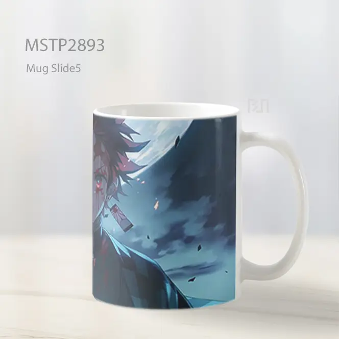 Tanjiro Intens Bulan Mug MSTP2893 - All-side / Desain