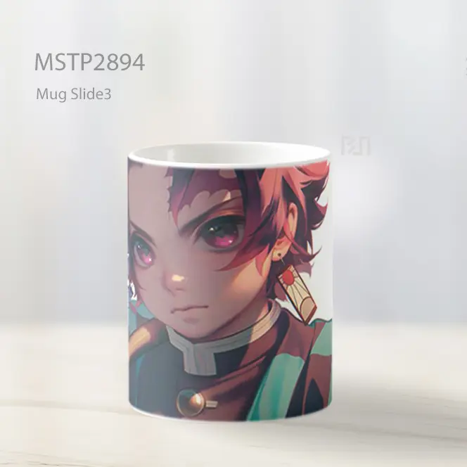 Tanjiro Intens Look Anime Mug MSTP2894 - All-side / Desain