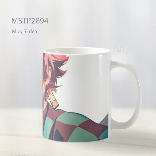 Tanjiro Intens Look Anime Mug MSTP2894 - All-side / Desain