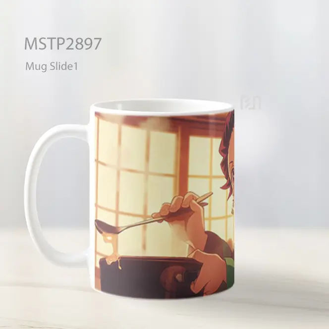 Tanjiro Kamado Demon Slayer Mug MSTP2897 - All-side / Desain
