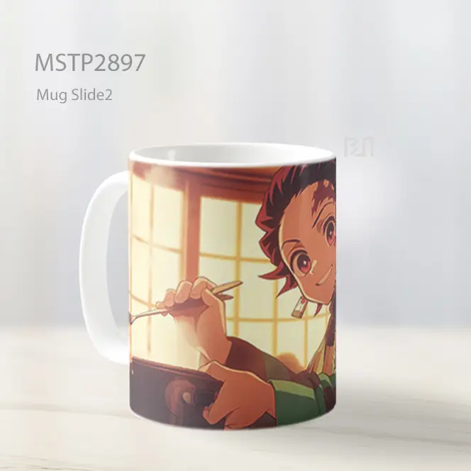 Tanjiro Kamado Demon Slayer Mug MSTP2897 - All-side / Desain