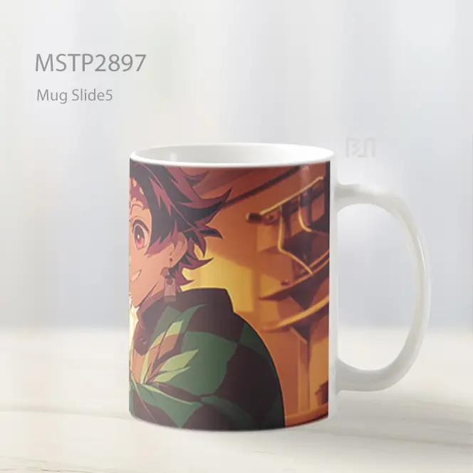 Tanjiro Kamado Demon Slayer Mug MSTP2897 - All-side / Desain
