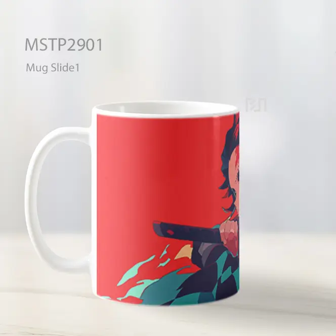 Tanjiro Kamado Demon Slayer Mug MSTP2901 - All-side / Desain