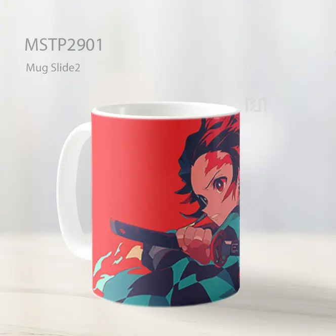 Tanjiro Kamado Demon Slayer Mug MSTP2901 - All-side / Desain