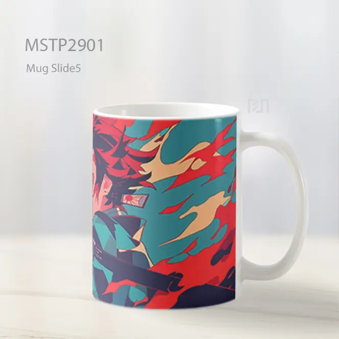 Tanjiro Kamado Demon Slayer Mug MSTP2901 - All-side / Desain