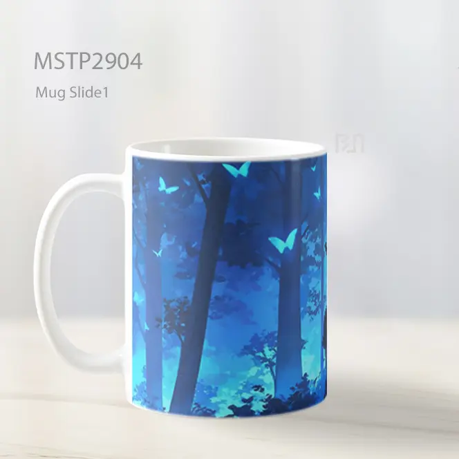 Tanjiro Kamado Kupu Kupu Hutan Mug MSTP2904 - All-side / Desain