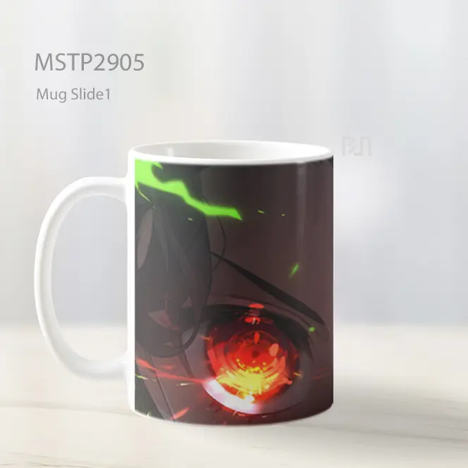 Tanjiro Kamado Mata Membara Mug MSTP2905 - All-side / Desain