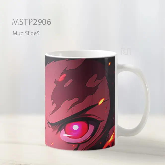 Tanjiro Kamado Mata Merah Mug MSTP2906 - All-side / Desain