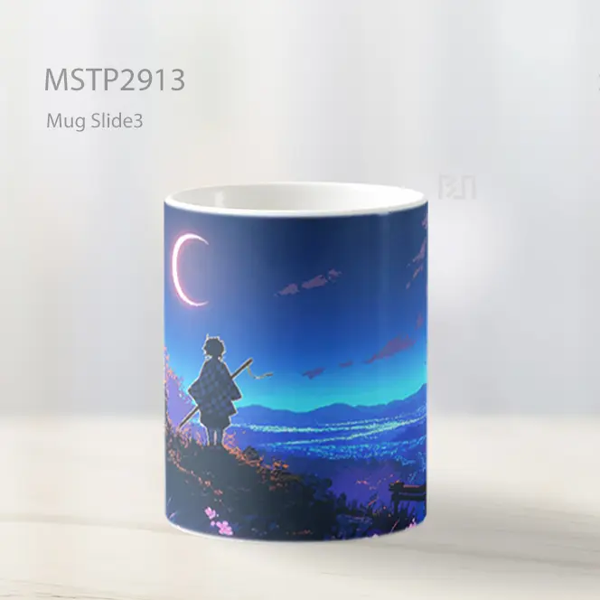 Tanjiro Lembah Bulan Pixel Art Mug MSTP2913 - All-side / Desain