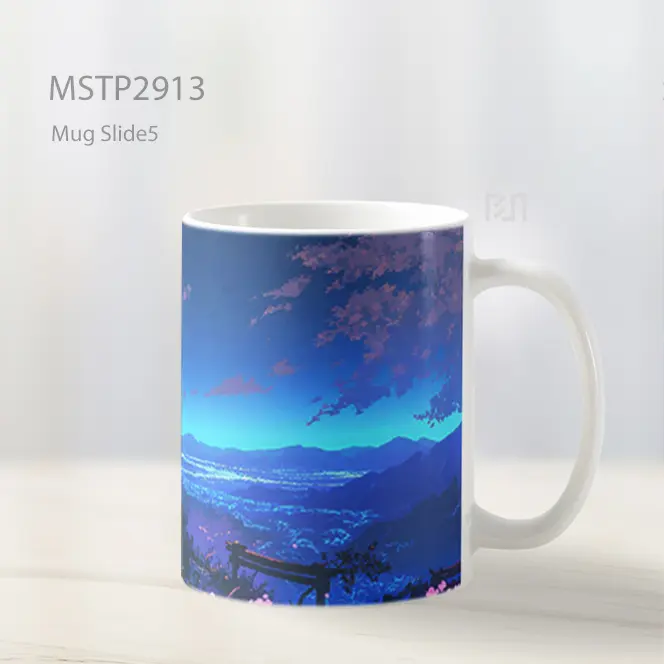 Tanjiro Lembah Bulan Pixel Art Mug MSTP2913 - All-side / Desain