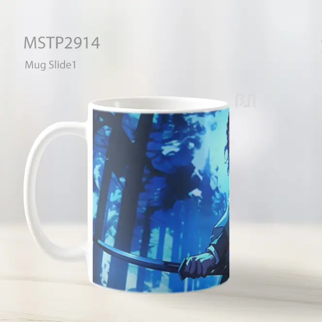 Tanjiro Malam Biru Demon Slayer Mug MSTP2914 - All-side / Desain