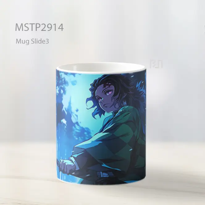 Tanjiro Malam Biru Demon Slayer Mug MSTP2914 - All-side / Desain