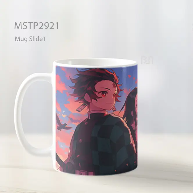 Tanjiro Nezuko Dengan Burung Mug MSTP2921 - All-side / Desain