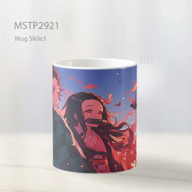Tanjiro Nezuko Dengan Burung Mug MSTP2921 - All-side / Desain