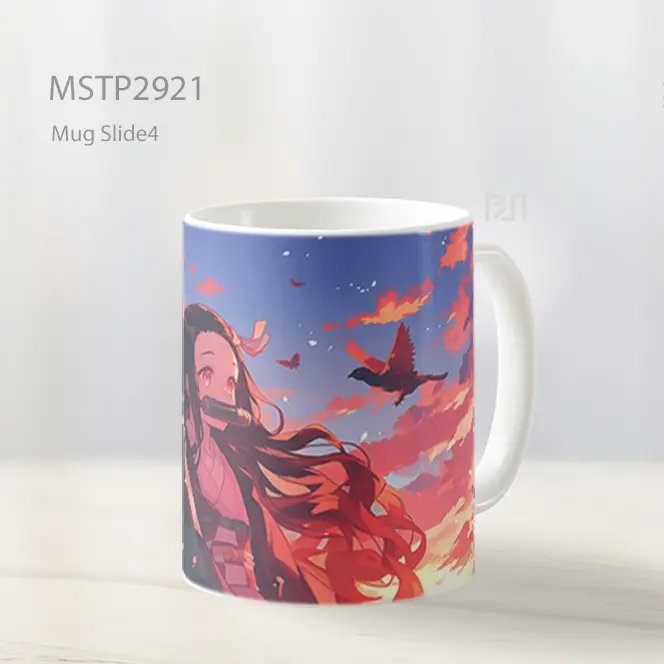 Tanjiro Nezuko Dengan Burung Mug MSTP2921