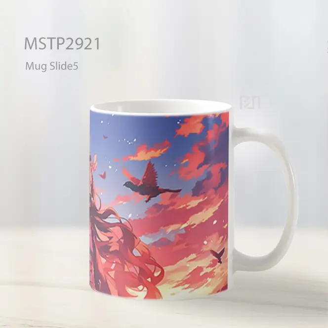 Tanjiro Nezuko Dengan Burung Mug MSTP2921 - All-side / Desain