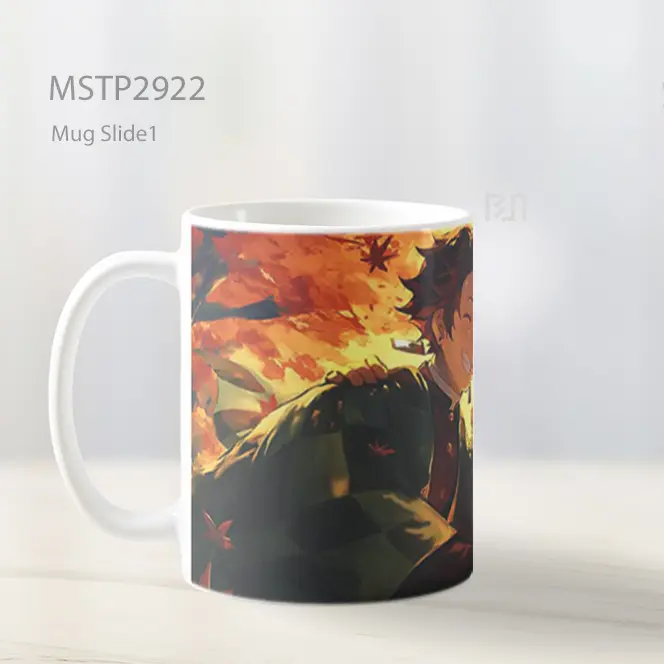 Tanjiro Nezuko Fall Forest Happy Ultrawide Mug MSTP2922 - All-side / Desain