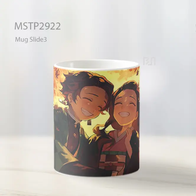 Tanjiro Nezuko Fall Forest Happy Ultrawide Mug MSTP2922 - All-side / Desain