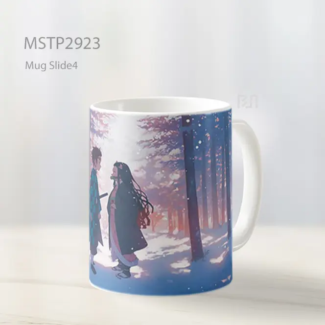 Tanjiro Nezuko Snowy Forest Mug MSTP2923
