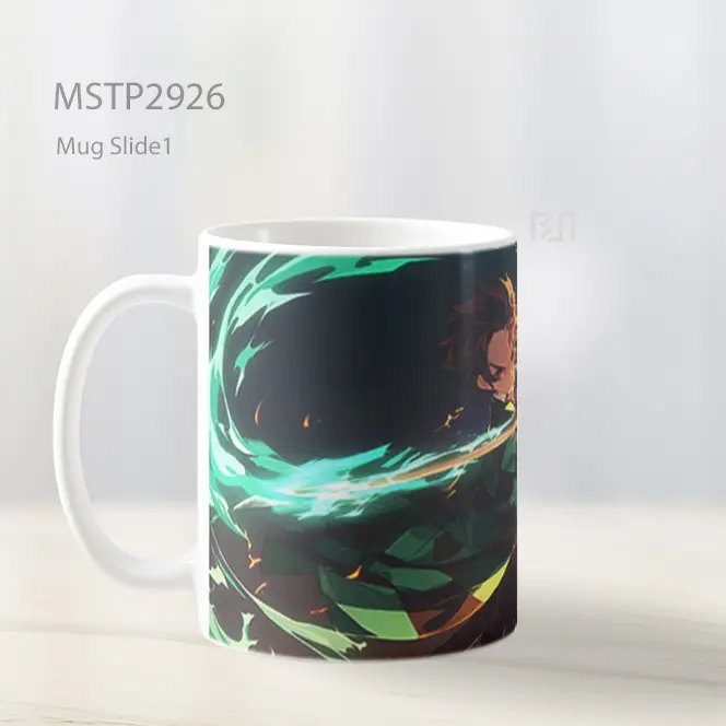 Tanjiro Pedang Serangan Demon Slayer Mug MSTP2926 - All-side / Desain