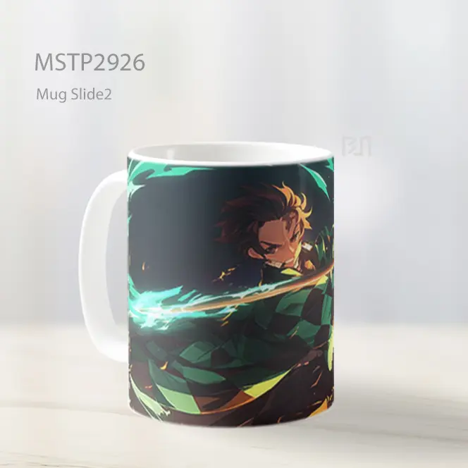 Tanjiro Pedang Serangan Demon Slayer Mug MSTP2926 - All-side / Desain