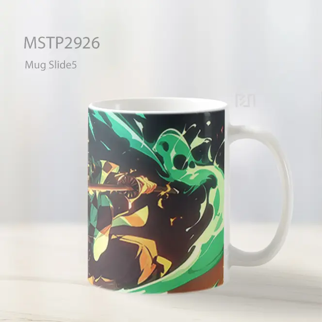 Tanjiro Pedang Serangan Demon Slayer Mug MSTP2926 - All-side / Desain