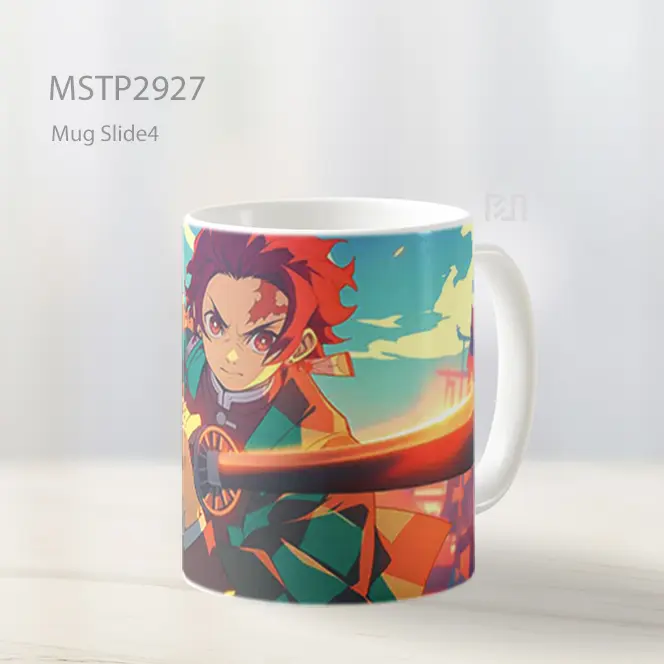 Tanjiro Pedang Siap Mug MSTP2927
