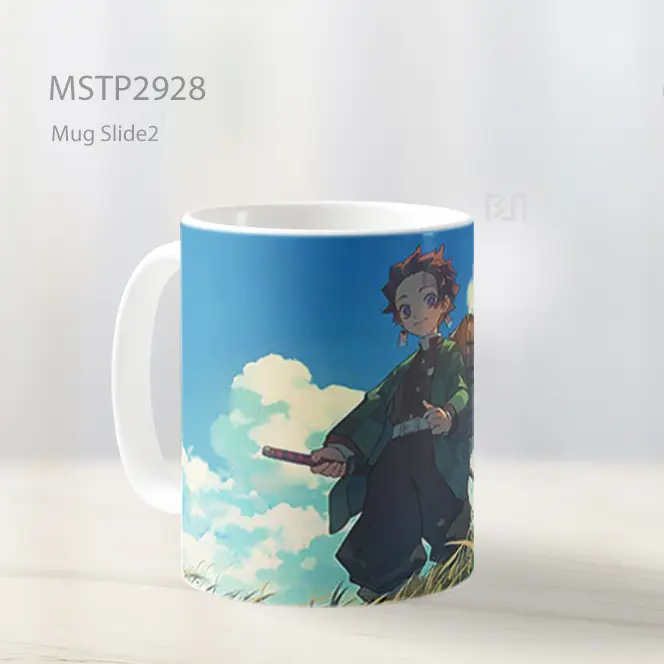 Tanjiro Pemandangan Damai Mug MSTP2928 - All-side / Desain
