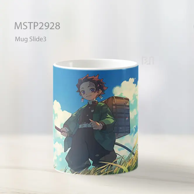 Tanjiro Pemandangan Damai Mug MSTP2928 - All-side / Desain