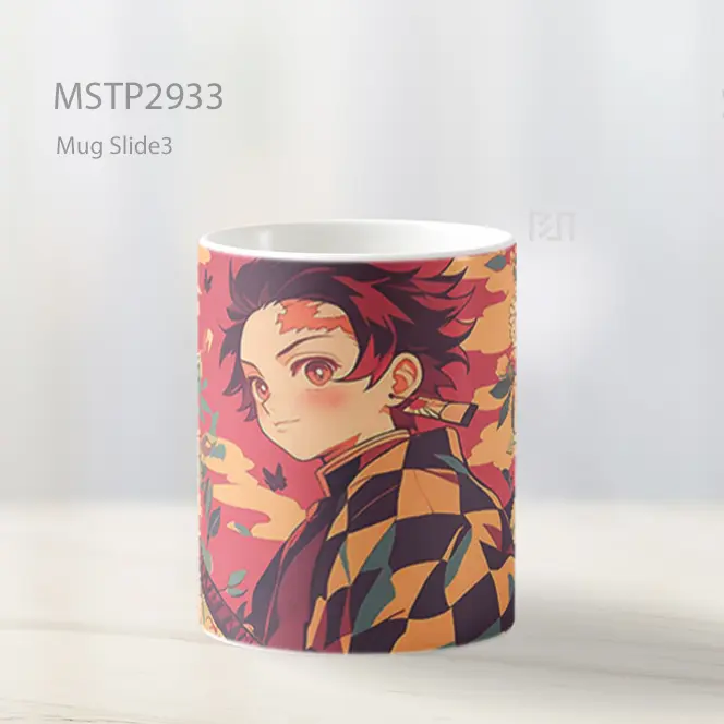 Tanjiro Pola Bunga Demon Slayer Mug MSTP2933 - All-side / Desain
