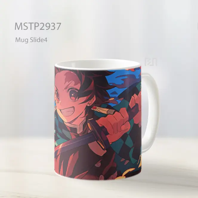 Tanjiro Seruan Pertempuran Mug MSTP2937