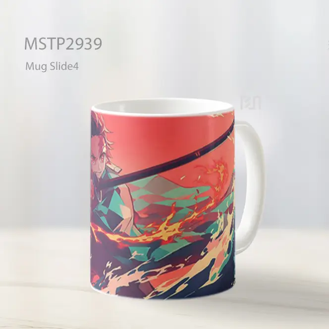 Tanjiro Tebasan Api Demon Slayer Mug MSTP2939