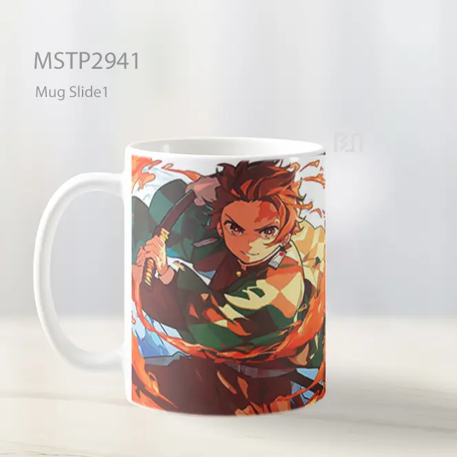 Tanjiro Teknik Air Dan Api Mug MSTP2941 - All-side / Desain