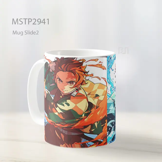 Tanjiro Teknik Air Dan Api Mug MSTP2941 - All-side / Desain