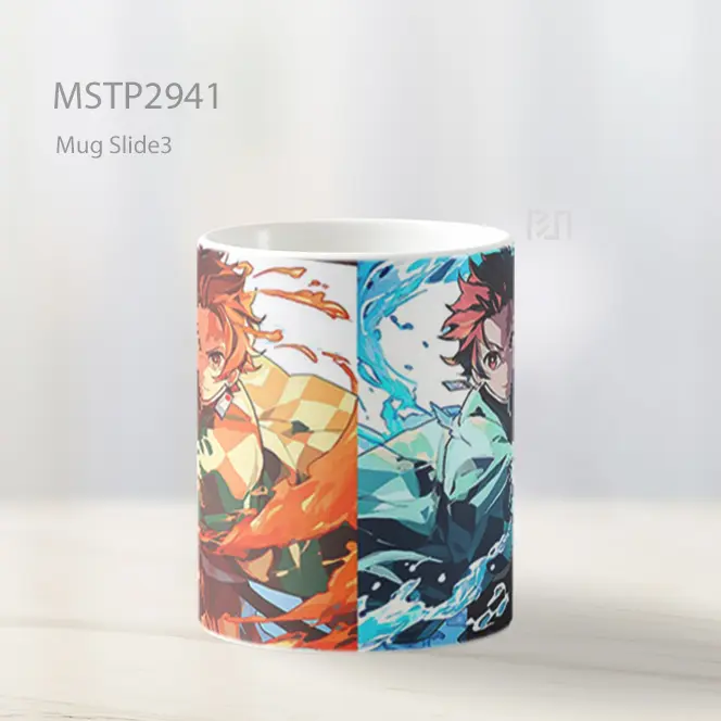 Tanjiro Teknik Air Dan Api Mug MSTP2941 - All-side / Desain