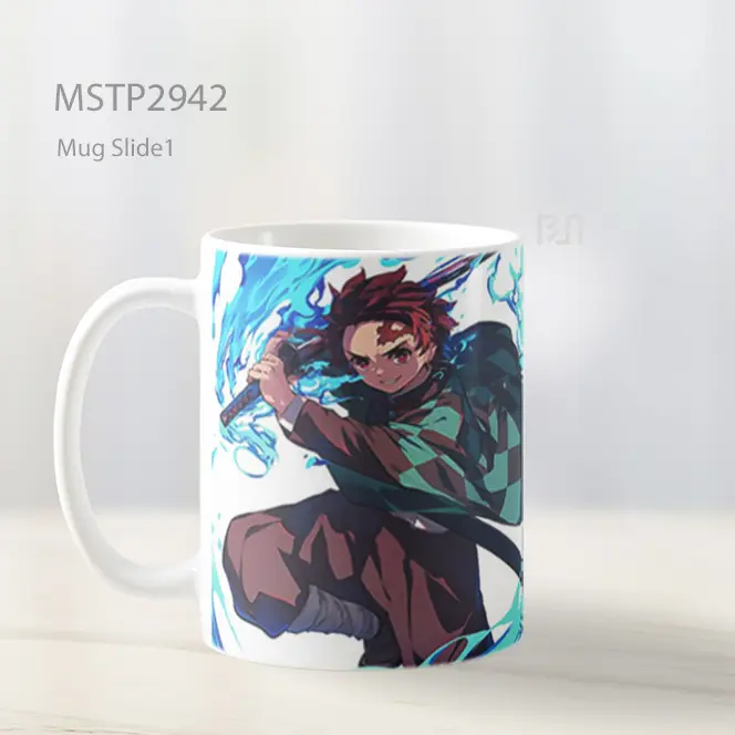 Tanjiro Teknik Pedang Air Mug MSTP2942 - All-side / Desain