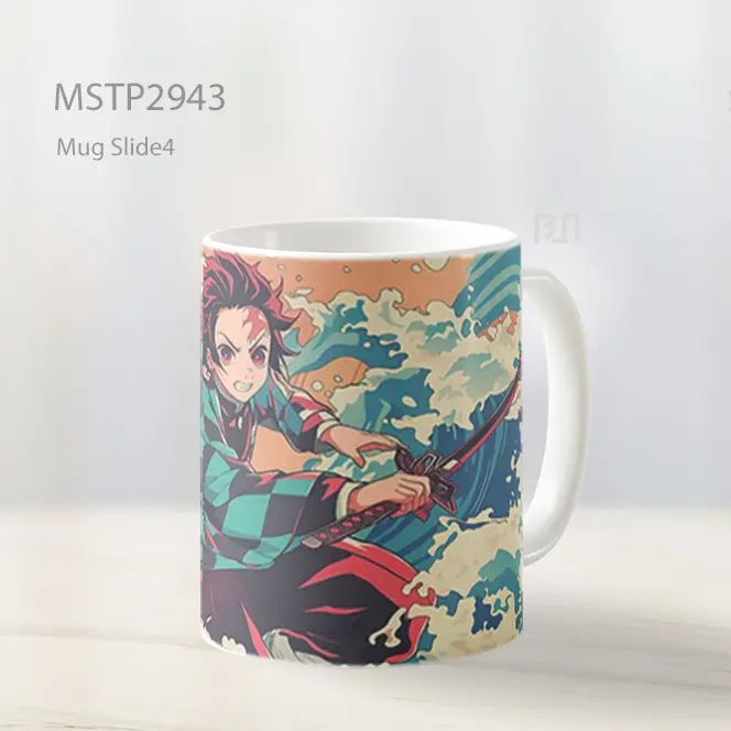Tanjiro Water Blade Retro Style Mug MSTP2943