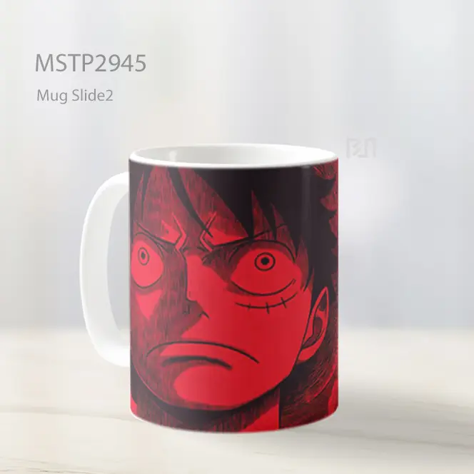Tatapan Intens Luffy Mug MSTP2945 - All-side / Desain