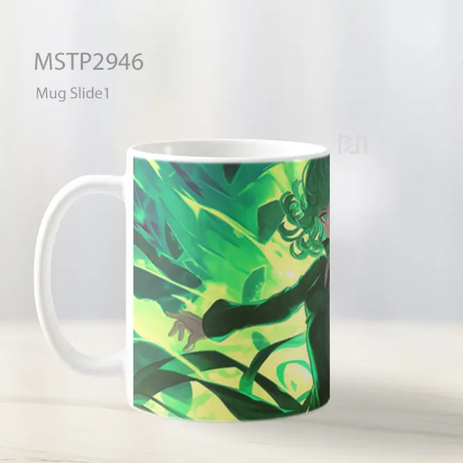 Tatsumaki One Punch Man Kekuatan Psikis Mug MSTP2946 - All-side / Desain