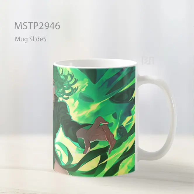 Tatsumaki One Punch Man Kekuatan Psikis Mug MSTP2946 - All-side / Desain