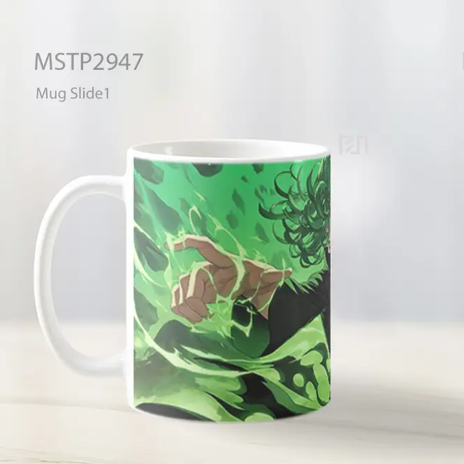 Tatsumaki One Punch Man Psikokinesis Mug MSTP2947 - All-side / Desain