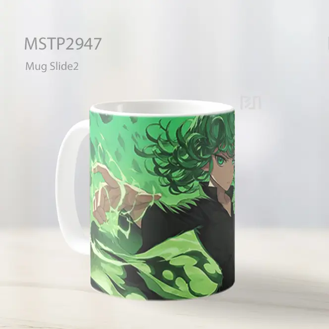Tatsumaki One Punch Man Psikokinesis Mug MSTP2947 - All-side / Desain