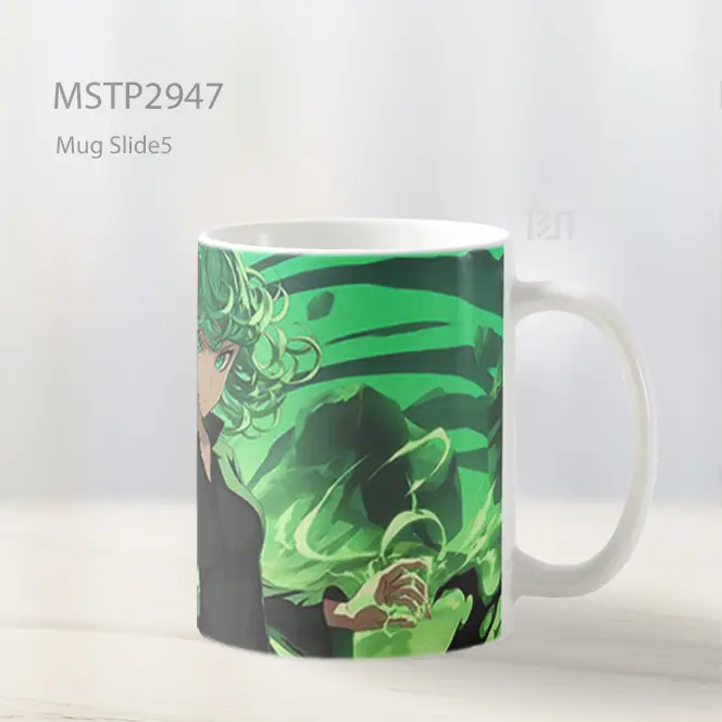 Tatsumaki One Punch Man Psikokinesis Mug MSTP2947 - All-side / Desain