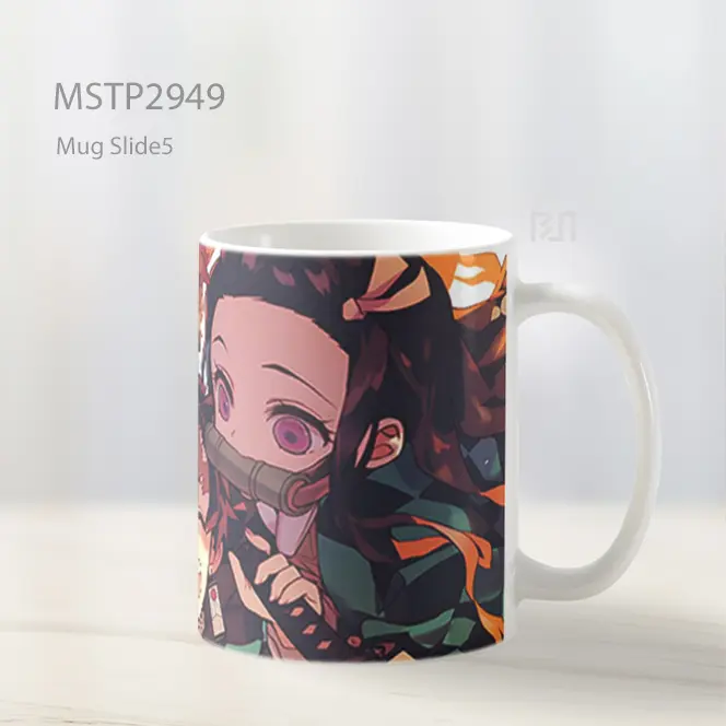 Teman Demon Slayer Bahagia Mug MSTP2949 - All-side / Desain